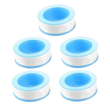 GCQ Teflon Thread Seal Tapes，PTFE Thread Seal Tape for Plumbers Sealant Tape for Leak Water Pipe Thread 3/4 inch x 790 inch (5 Pack/White)