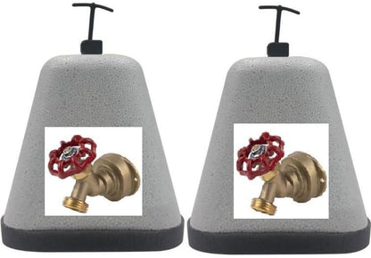 Outdoor Foam Faucet Cover Protector (2PACK), They Protect Your faucets from Freezing Wind and chill which can Cause Pipe ruptures, Easy to Install.