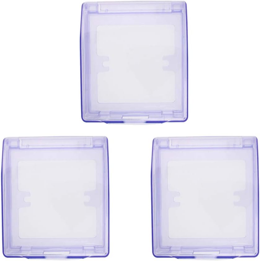 Heyiarbeit Weatherproof Cover Plug in Use Outlet Receptacle Protector 3.86"x4.33"x1.69"(LxWxH) for Retrofit Siding Construction 86 Type White 1Pcs