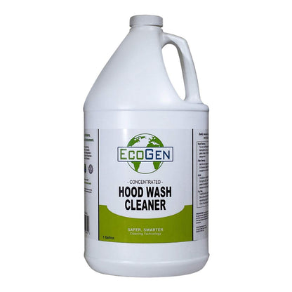 Commercial Hood Cleaner; Concentrated Formula, Biodegradable, Powerful Degreaser, Professional Strength Cleaning For Industrial Kitchens, Pack of 4 Gallons