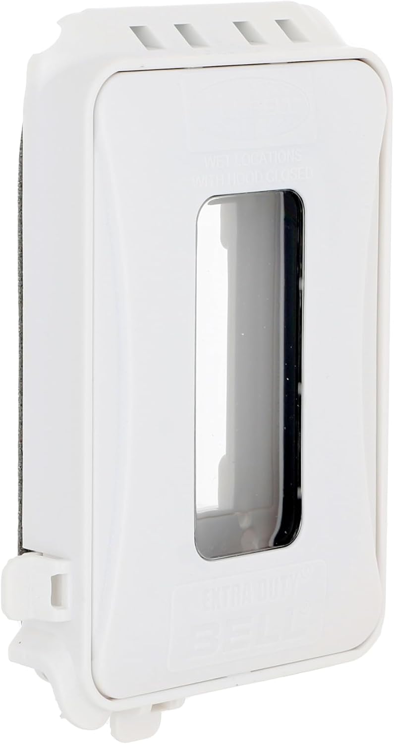 TAYMAC ML500W Single-Gang Mount 16-in-1 Flat Nonmetallic Weatherproof Vertical/Horizontal, 1-Pack, White