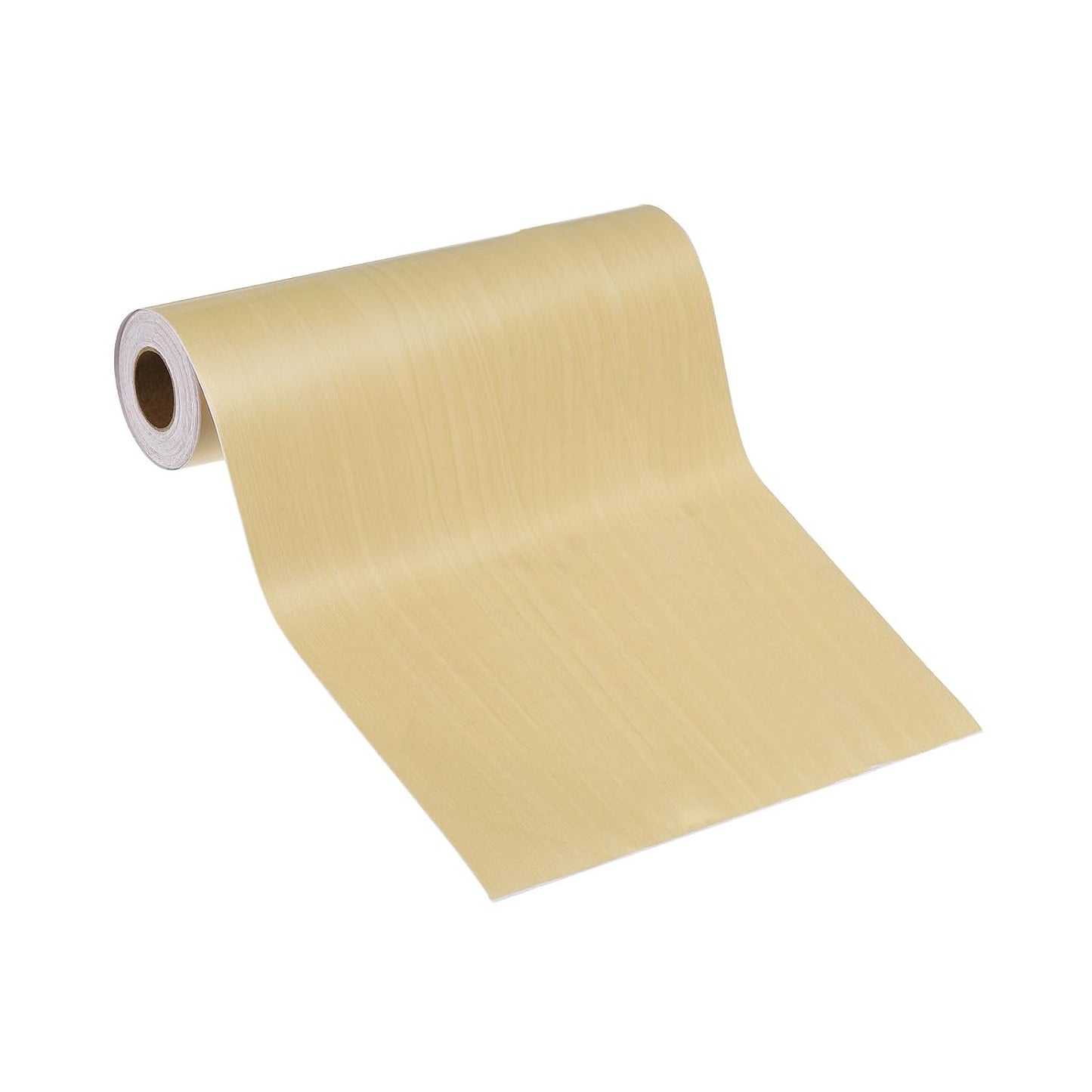 PATIKIL Self Adhesive Wood Grain Repair Tape 33'x 3", Multi-Use Realistic Wood Grain Repair Patch for Furniture Floor Door Table Chair Windows Handicraft DIY, Yellow Teak
