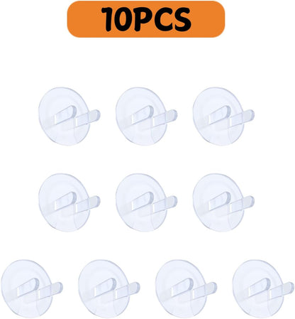 10pcs Outlet Covers Baby Proofing, Child Proof Outlet Plug Covers, Socket Covers for Outlets, Baby Safety Electrical Wall Outlet Cover for Kids Toddler Protection, US standard