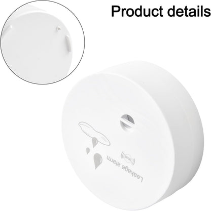 Home Security Water Leak Detector Featuring Loud 90db Sound Alarm Plus Precision Sensing Technology For Basement And Bathroom Use