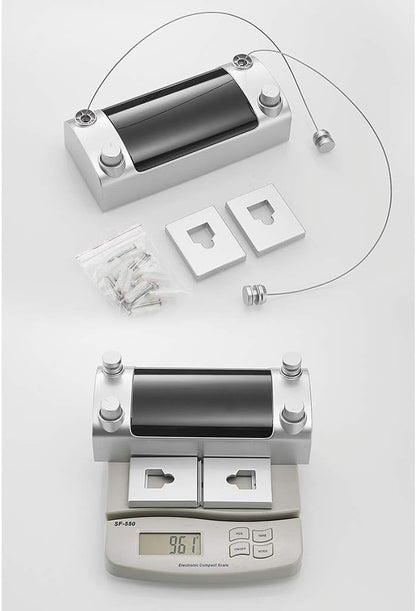 Laundry Rack, Retractable Airer, Wall Mounted Indoor Dryer No Drilling Clothes Drying Rope Washing Line 4.2M Drying Spaceabs Plastic Box (Dual Use)
