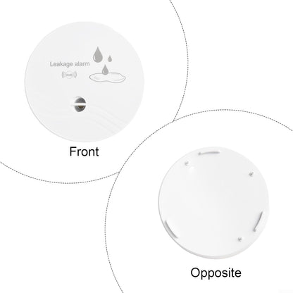 Home Security Water Leak Detector Featuring Loud 90db Sound Alarm Plus Precision Sensing Technology For Basement And Bathroom Use