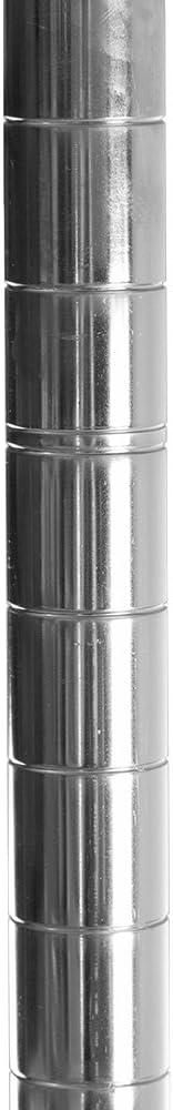 Shelving Inc. 12" d x 30" w Chrome Wire Shelving with 2 Tier Shelves, Weight Capacity 800lbs Per Shelf