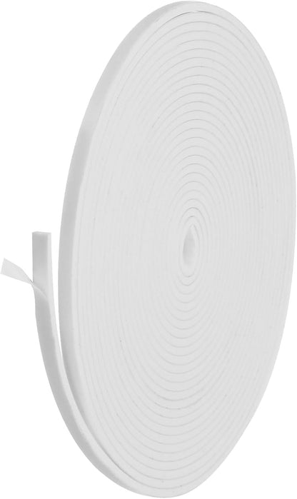 PATIKIL Weather Stripping Door Seal Strip, 3/8 Inch x 1/4 Inch x 32 Ft Self Adhesive Soundproof High Density Foam Tape Insulation for Door Window Air Conditioning, White - Colors B
