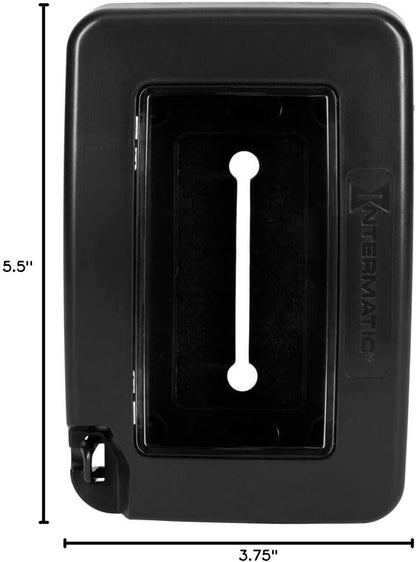 Intermatic WP6000W Low-Profile In-Use Weatherproof Cover, White - Durable Outdoor Outlet Protection | Expandable Design | Easy Installation