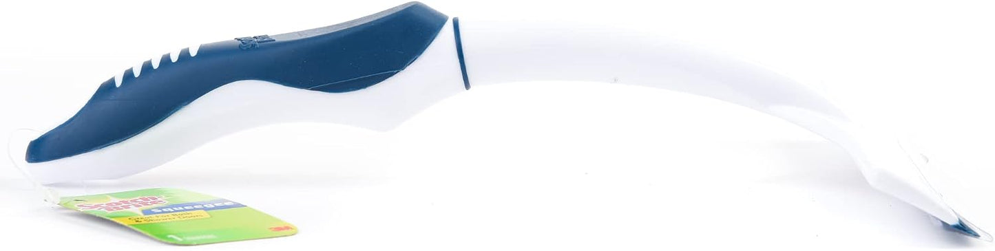 Scotch-Brite, All-Purpose 10 Inch Dual Blade Streak-Free Squeegee, Safe on Mirrors, Glass Shower Doors, Windows, Sinks and More