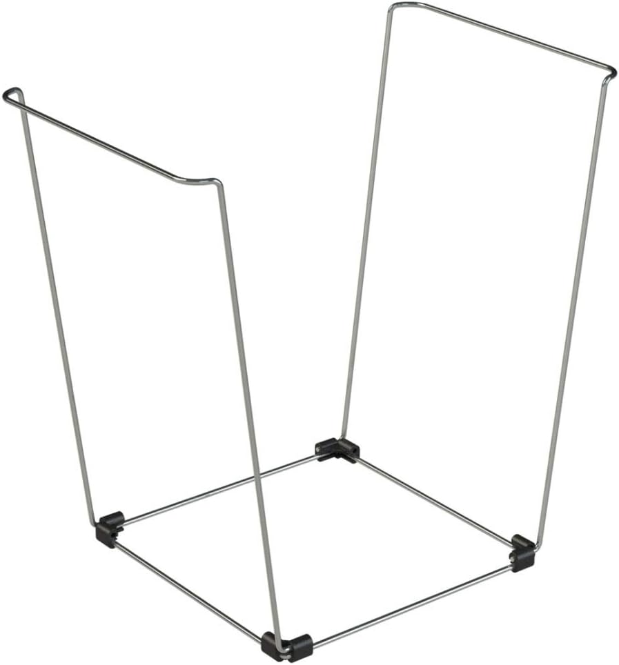 Bag Buddy Bag Holder - Versatile Metal Support Stand for 30-33 Gallon Plastic Bags - Use For Leaves, Yard Work, Laundry, Trash and More - 23"h