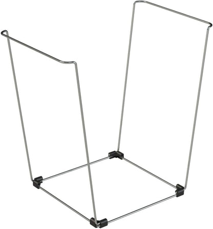 Bag Buddy Bag Holder - Versatile Metal Support Stand for 30-33 Gallon Plastic Bags - Use For Leaves, Yard Work, Laundry, Trash and More - 23"h
