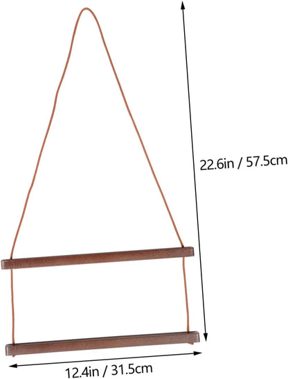 Cabilock Wall-Mounted Towel Rack Punch Hanger for Bathroom and Kitchen Easy Installation Sturdy Design for Quick Drying of Towels and Cleaning Cloths