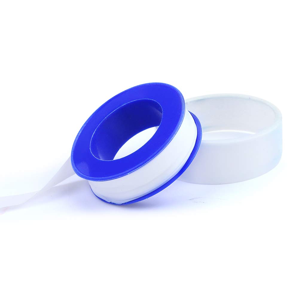 30 Pieces 1/2 Inch Teflon Tape Industrial Thread Seal Tapes Plumbing Waterproof Seal Tape for Plumber, Air Head, Thread Pipe, 1/2 x 394 Inch