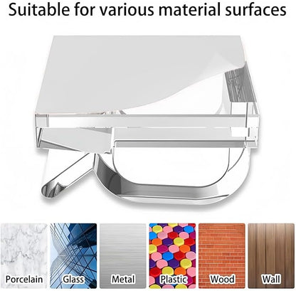50PCS Cable Clips, Clear Adhesive Cable Holder Staples, Small Wire Organizers for Desk, Office, Home & Car Cable Management, Extension Cord