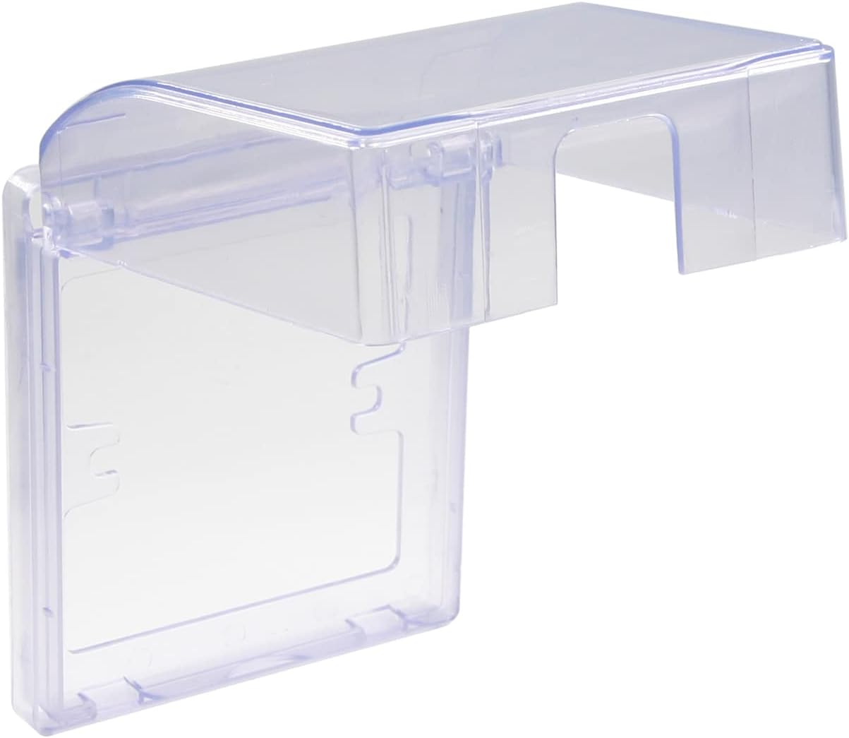 Fielect Weatherproof in Use Outlet Cover Plug 86 Type Electrical Outlet Cover Receptacle Protector 98x110x43mm for Retrofit Siding Construction, Transparent