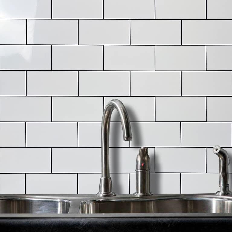 AULIGET 100 Piece Rust Slate Peel and Stick Backsplash Wall Tiles, 3" x 6" PVC Faux Stone Stick on Tiles for Backsplash Kitchen, Bathroom, Laundry Room, Camper, Fireplace
