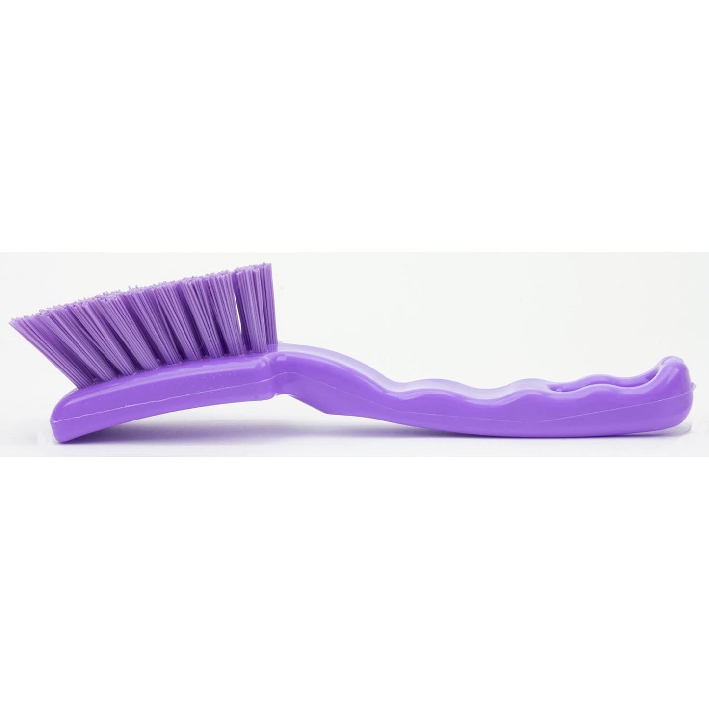 SPARTA 41395EC09 Plastic Scrub Brush, Detail Brush, Kitchen Brush With Hanging Hole For Cleaning, 7 Inches, Green