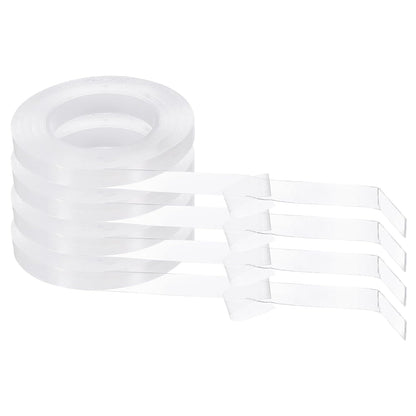 HARFINGTON Double Sided Nano Tape 10FT x 2" x 0.04" Multipurpose Removable Clear Mounting Tape Washable Waterproof Picture Hanging Adhesive Strips for Walls Carpets Posters Decor