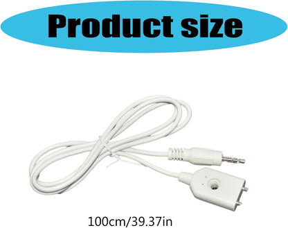 Flexible Water Leak Detector Probe 3.5mm Sensor 10 to 50 for Kitchen Bathroom Warehouse Easy Installation