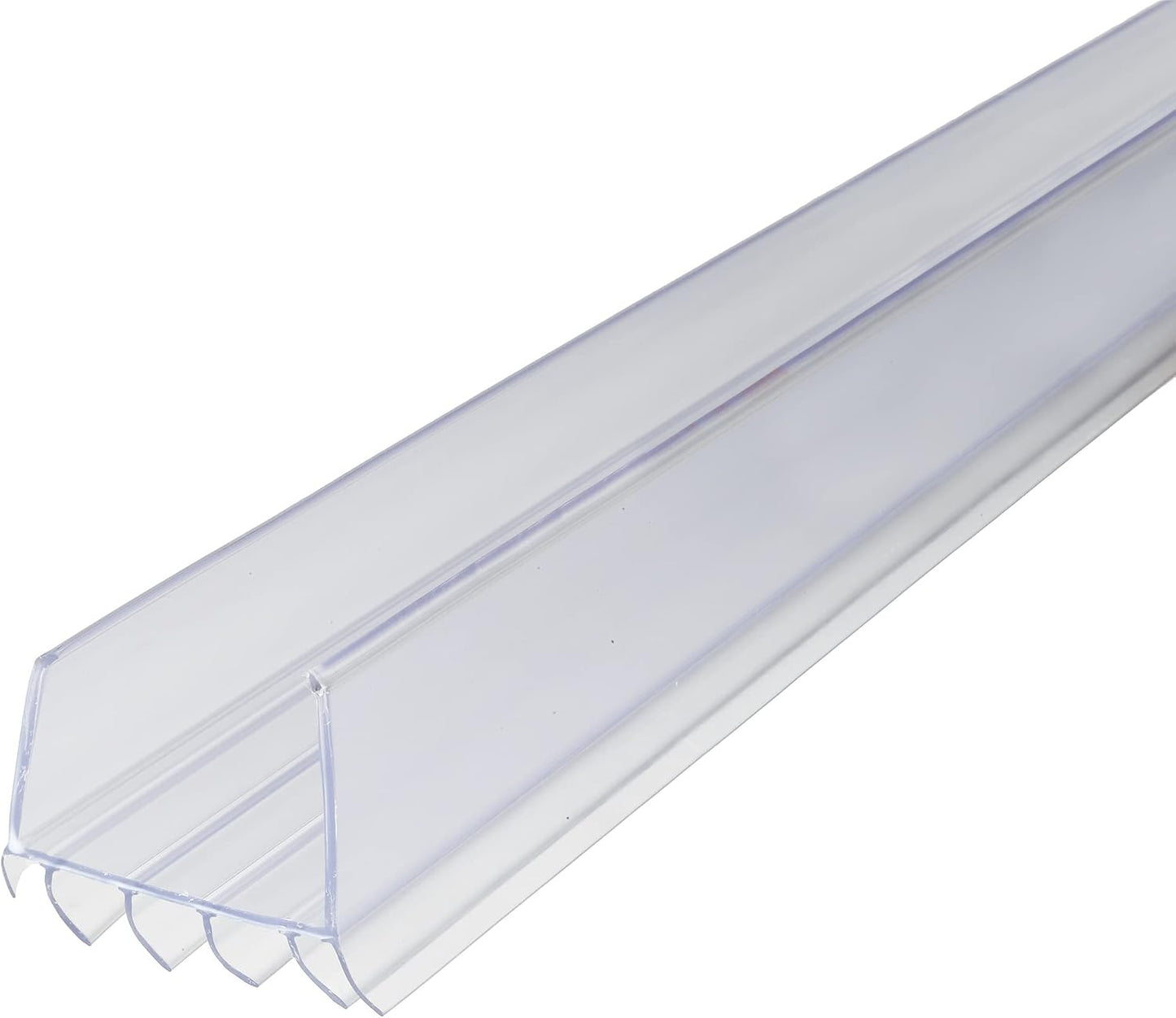 M-D Building Products Vinyl Cinch U-Shape Door Bottom Seal, Slide-On Weatherstripping Draft Stopper, Easy to Install, Fits 36” x 1-3/4” Doors, Fills 3/8”- 3/4” Gaps, 43337, Brown