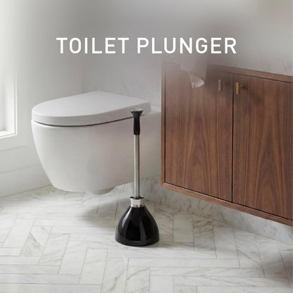 simplehuman Toilet Brush with Caddy, Stainless Steel, White