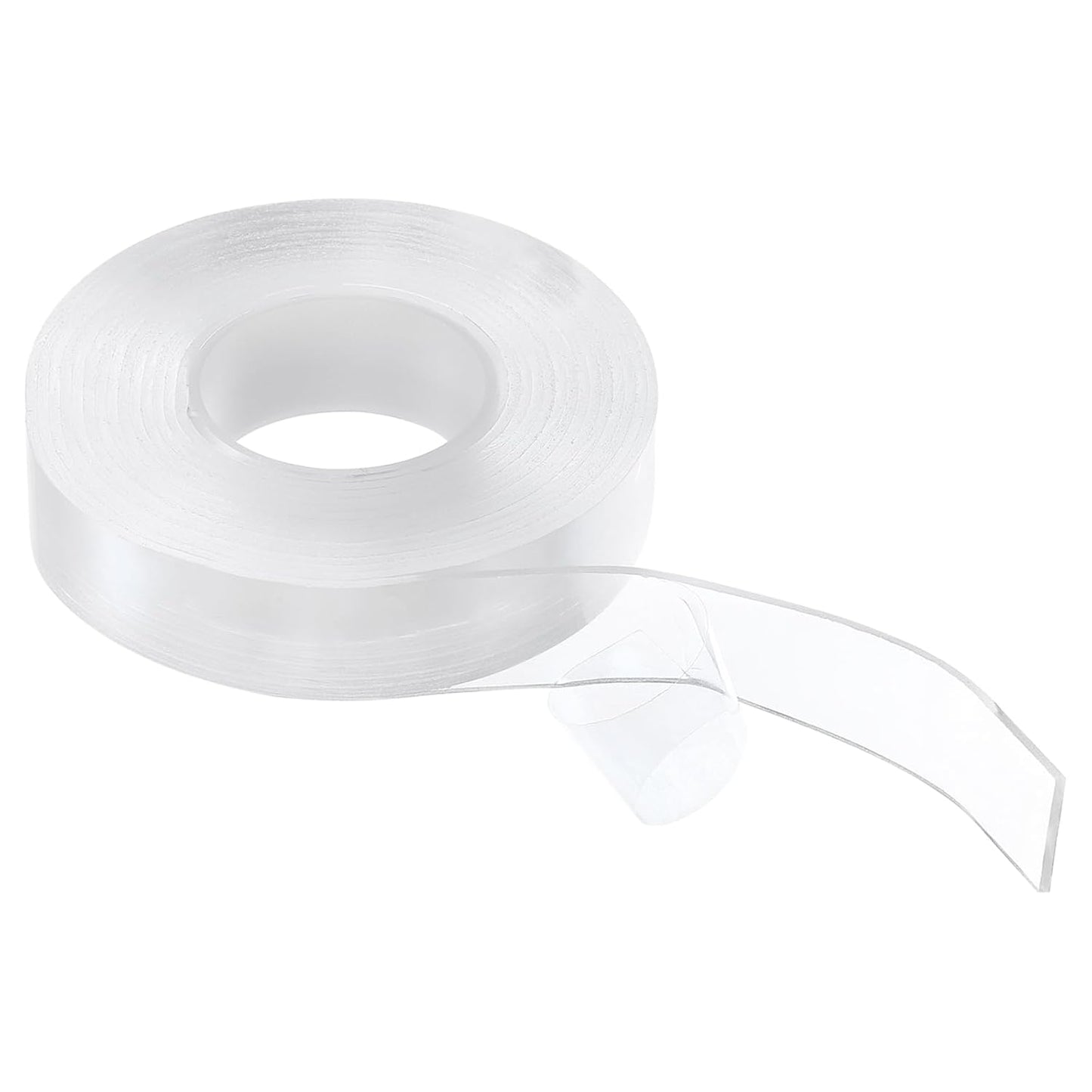 HARFINGTON Double Sided Nano Tape 10FT x 2" x 0.04" Multipurpose Removable Clear Mounting Tape Washable Waterproof Picture Hanging Adhesive Strips for Walls Carpets Posters Decor