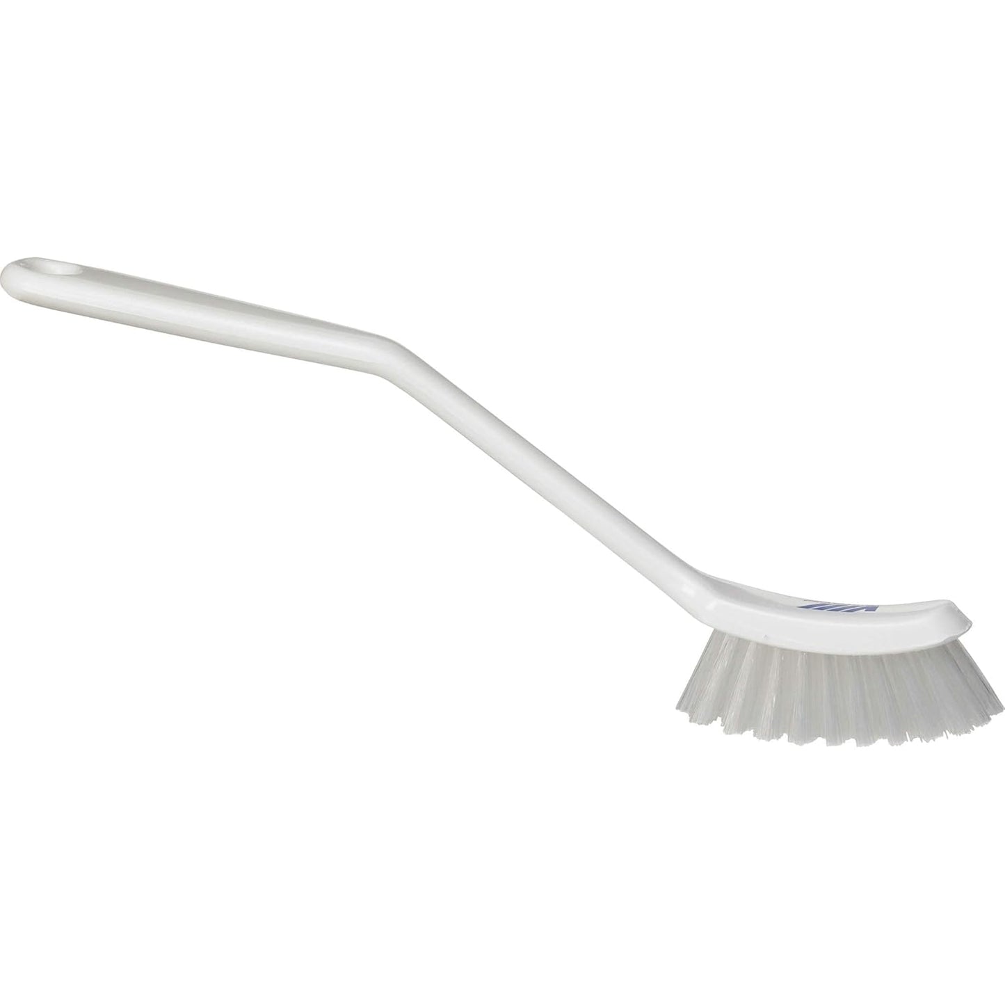 Vikan - Fine Dish Brush - Heavy-Duty, Narrow, Slip-Resistant Cleaning Brush, Polypropylene, Polyester Bristle, 11 Inch, Red, (42874)