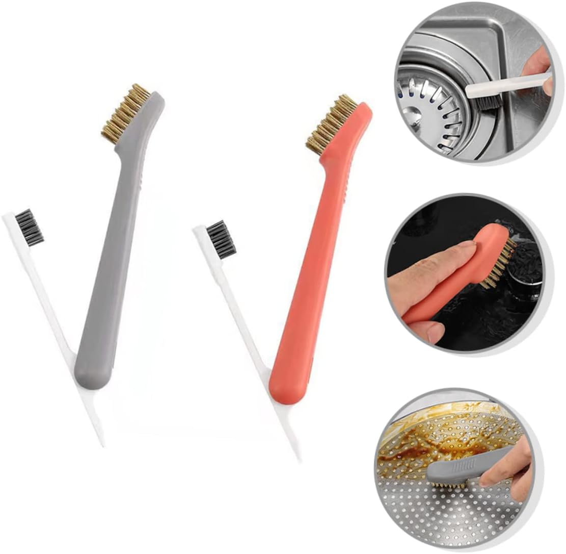 4pcs Rotary Wire Kitchen Cleaning Tool Multi-Functional Hood and Stove Brush for Efficient Grease and Removal