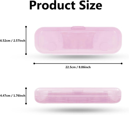 Newly upgraded toothbrush travel case, suitable for Oral-B/Oral-B Pro/Philips Sonicare/Aquasonic toothbrush, travel electric toothbrush box(black)