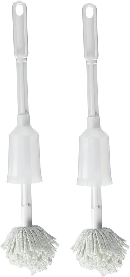 Fuller Brush Toilet Bowl Cleaner Brush – Antimicrobial Toilet Swab with Soft Non-Scratch Head, Long Handle, Deep Cleaning Under Rim (Pack of 1)