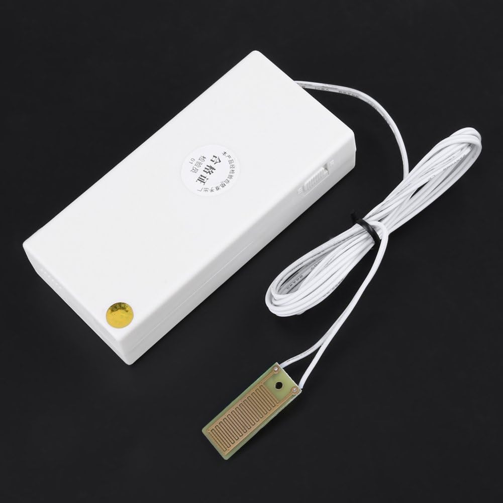 Water Leak Detector 120dB Alarm, High Sensitivity Flood Level Sensor for Basement, Sump Pump, Washing Machine - Battery Operated (9V Not Included)