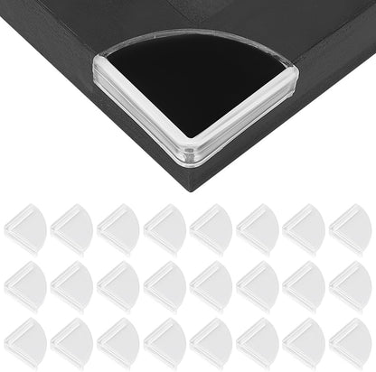 CREATCABIN 40Pcs Table Corner Protectors Edge Guards Corner Cushion Slim Clear securety Edge Bumpers Cushion Transparent Covers Protector Proof for Home Furniture Table Windows Cabinet 11.8 Inch