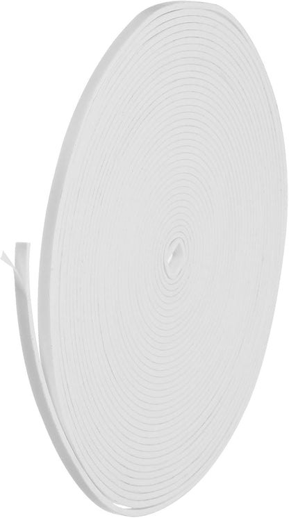 PATIKIL Weather Stripping Door Seal Strip, 3/8 Inch x 1/4 Inch x 32 Ft Self Adhesive Soundproof High Density Foam Tape Insulation for Door Window Air Conditioning, White - Colors A