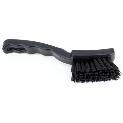 SPARTA 41395EC09 Plastic Scrub Brush, Detail Brush, Kitchen Brush With Hanging Hole For Cleaning, 7 Inches, Green