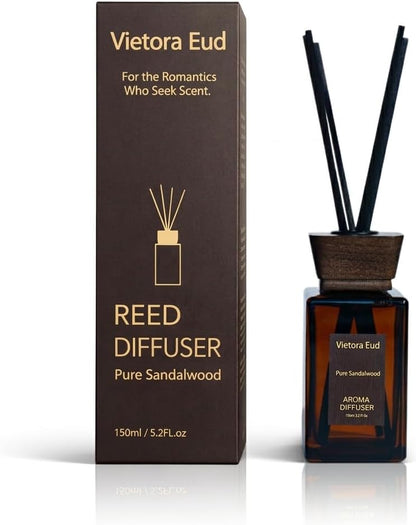 Luxury Hotel Scent Reed Diffuser 100ml (3.38oz) | No.1898 Hotel Collection Diffuser Oil Inspired by Ritz Carlton | Home, Bathroom & Office Decor | Long-Lasting Room Freshener Gift Set