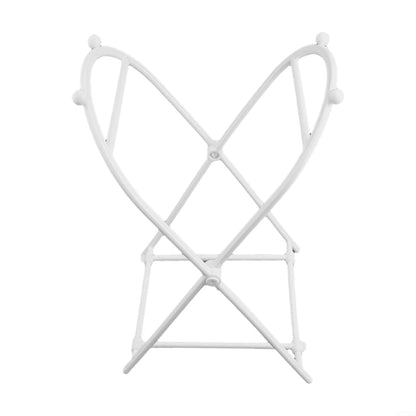 Foldable Trash Bag Holder for 13-Gallon Bags Portable Garbage Rack with Wide Open Frame for Kitchen Yard and Outdoor Waste Sorting(C)