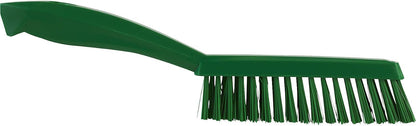 Vikan 13/16 in W Scrub Brush, Stiff, 11 51/64 in L Handle, 5 51/64 in L Brush, Blue, Plastic 41953-1 Each