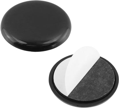 Antrader 1.5 Inch Self-Stick Furniture Round Felt Pads Wood Floor Protectors – Protect Your Hard Floors from Furniture Scratches, Pack of 48, Black