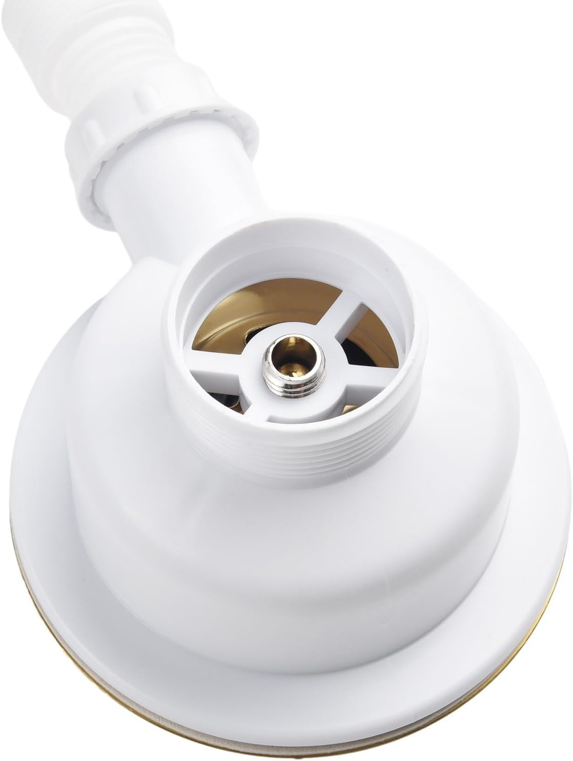 114MM Sink Strainer Stainless Steel Drain Basket with Overflow Prevention for Sink Holes 86 to 95MM