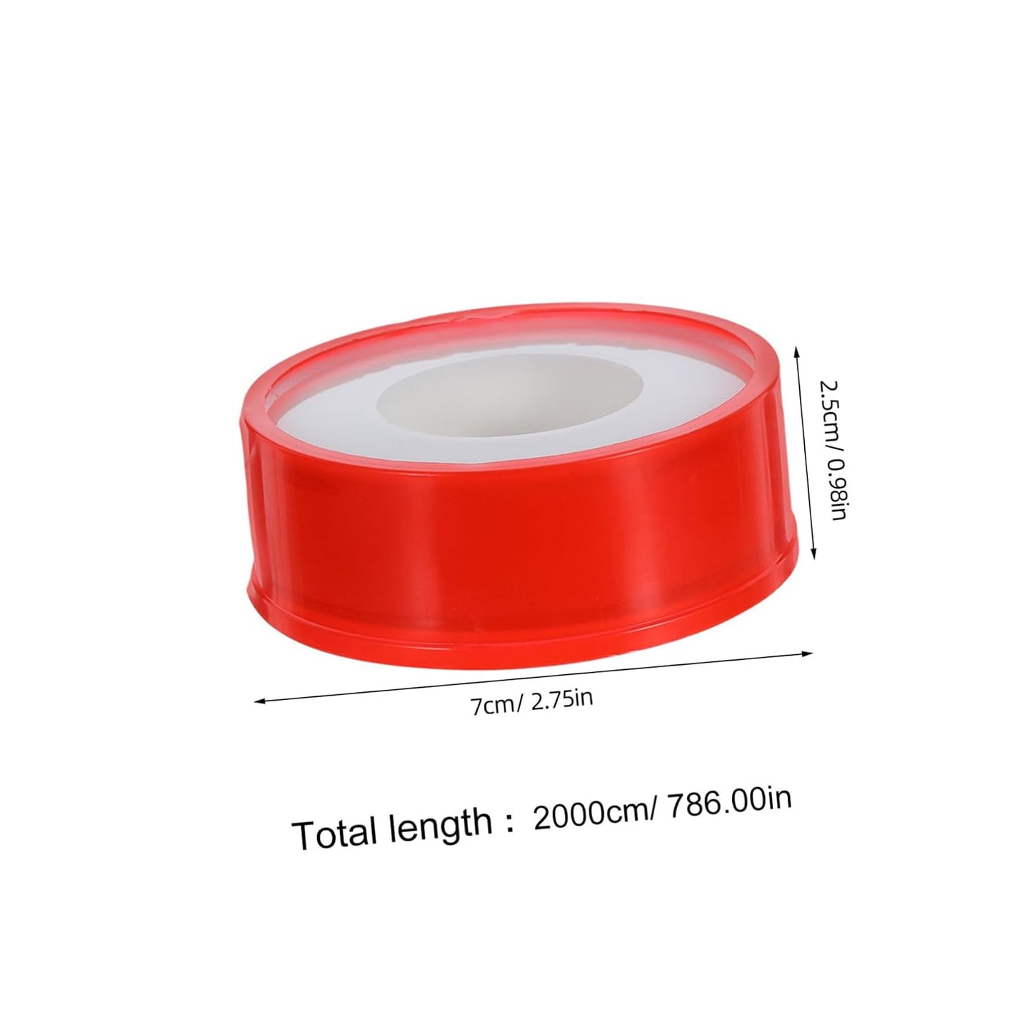 10 Roll PTFE Thread Seal Tape for Plumbers Pipe Leak Repair Waterproof Pipe Sealant Tape High Temperature Resistance and Residential Repairs