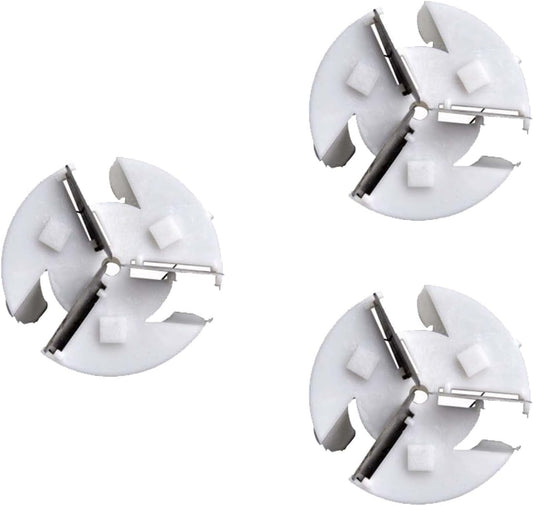 3 Pcs Fabric Shaver Blades Sharp Fabric Shaver Replacement Blade Compatible Quick Lint Removal Hair Ball Trimmer Blades for Remove Clothes Fabric Fluff