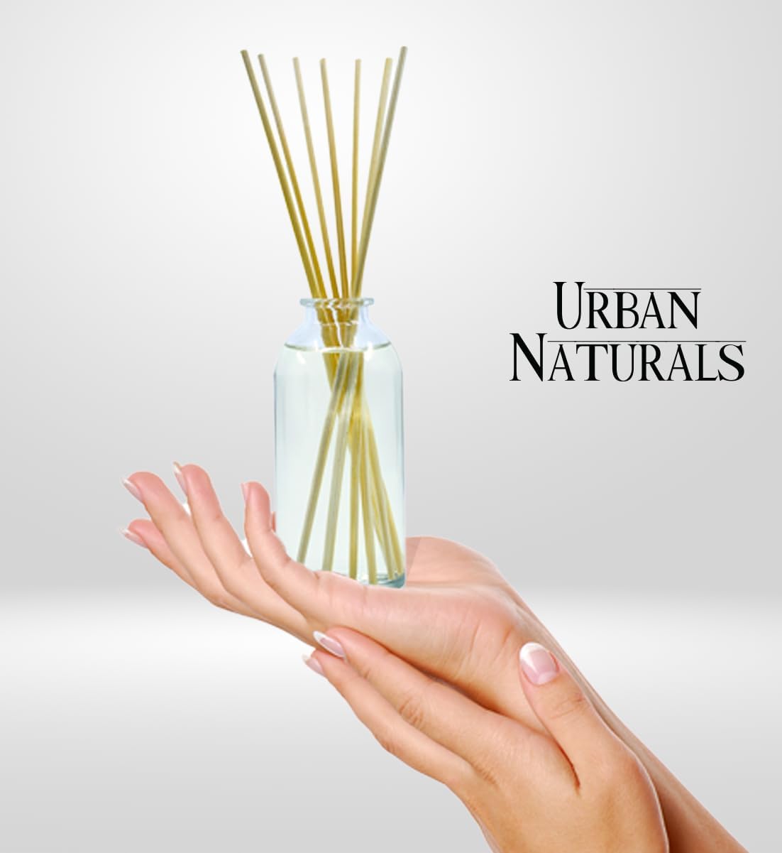 Urban Naturals Smoked Vanilla Reed Diffuser Set with Vanilla Bean, Sandalwood & Leather | Made in the USA - Colors A
