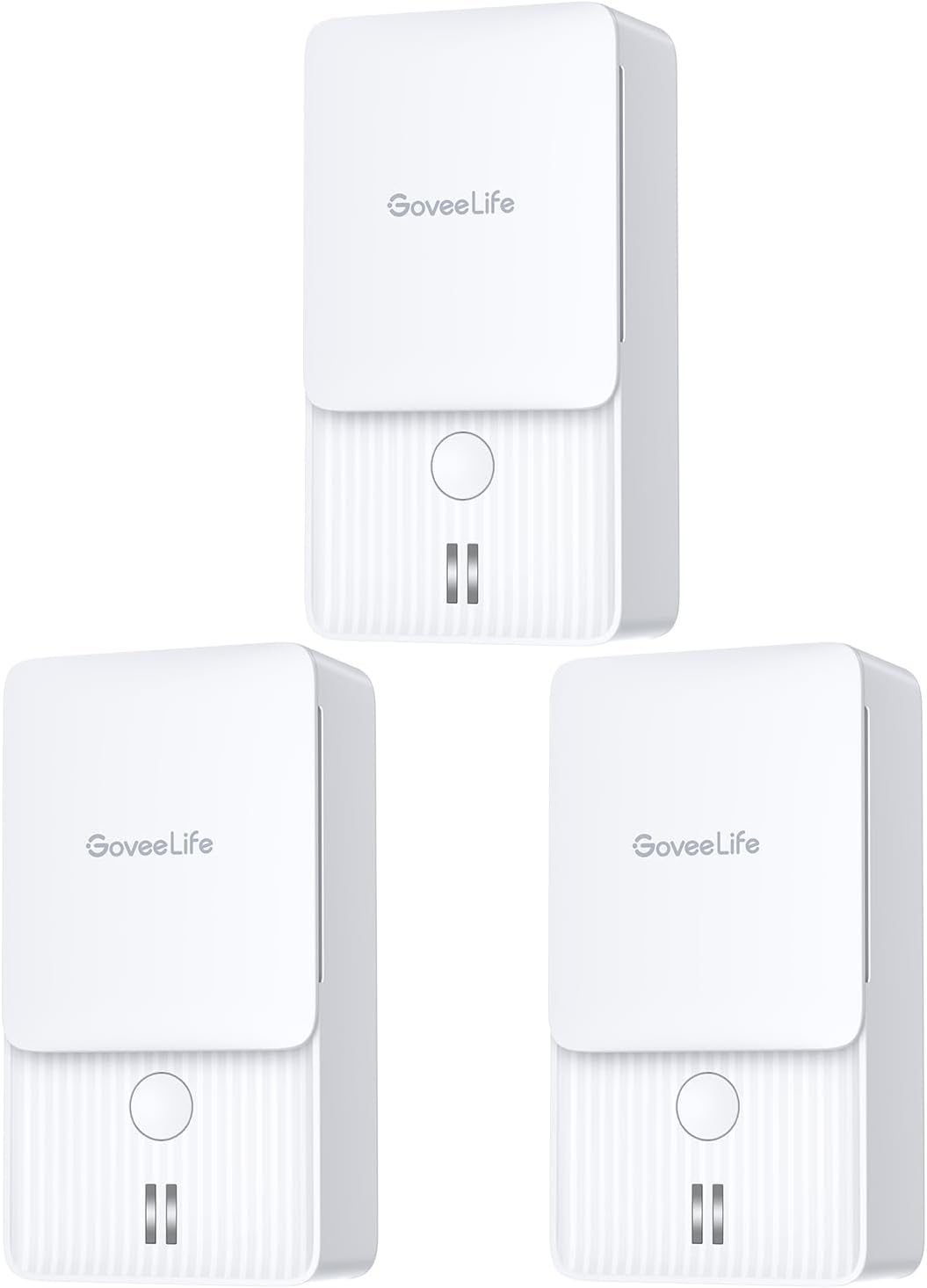 GoveeLife Water Leak Detectors 5 Pack, 100dB Adjustable Audio Alarm and Leak and Drip Alerts, Detector for Home, Bedrooms, Basement, Warehouse, Cabin/RV