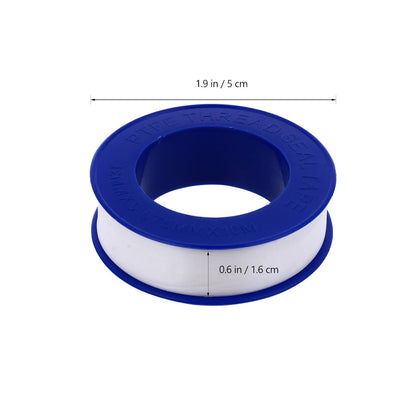 30pcs PTFE Thread Seal Tape for Plumbing High-Temperature Duct Tape Moisture Acid Cover for Protection for Leak Prevention and Pipe Sealing