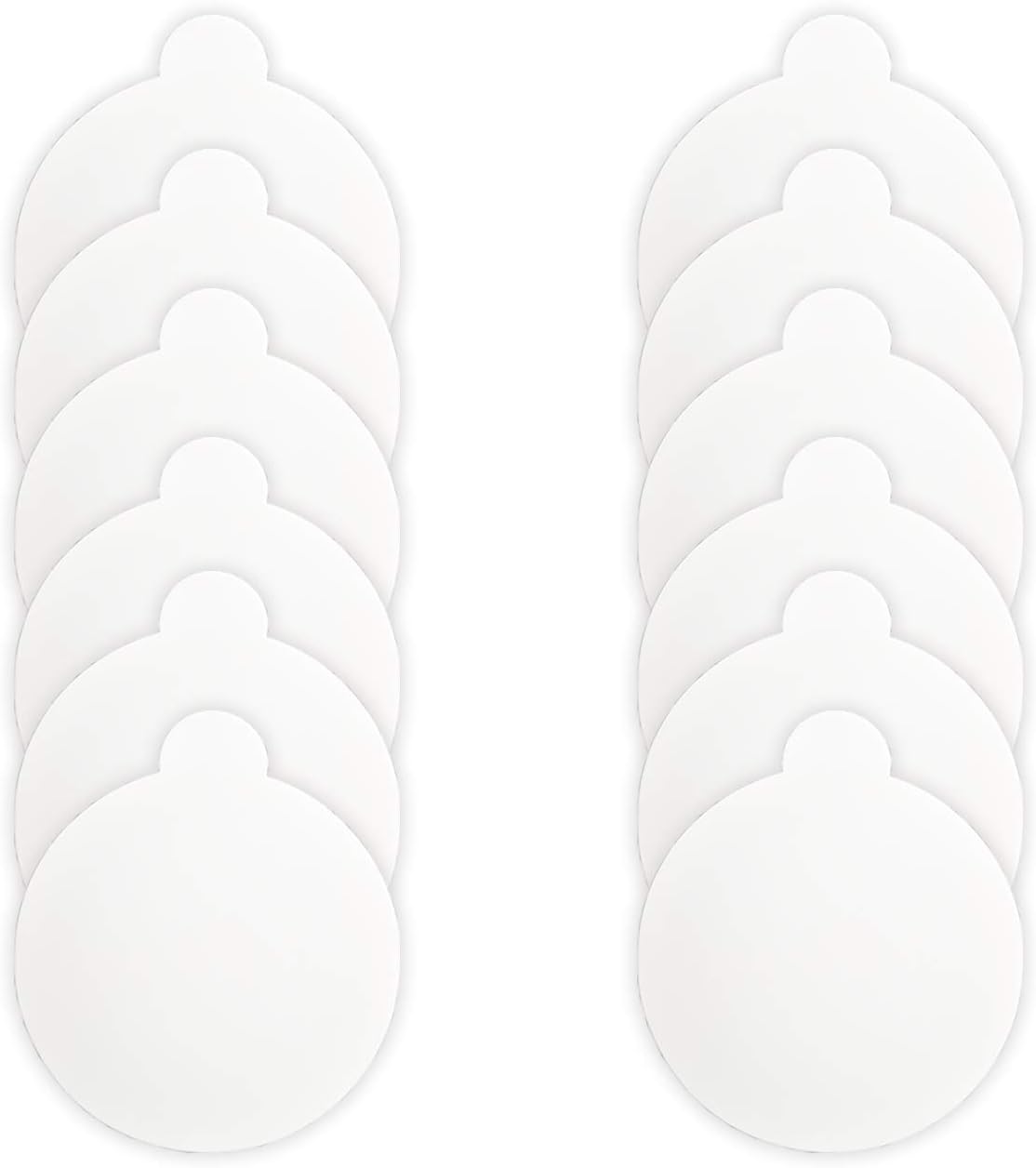 Mosquito Trap Sticky Refillable Glue Boards 12 Pack, 4.13" Fits Most Models Indoor Mosquito Killer Lamp