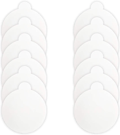 Mosquito Trap Sticky Refillable Glue Boards 12 Pack, 4.13" Fits Most Models Indoor Mosquito Killer Lamp