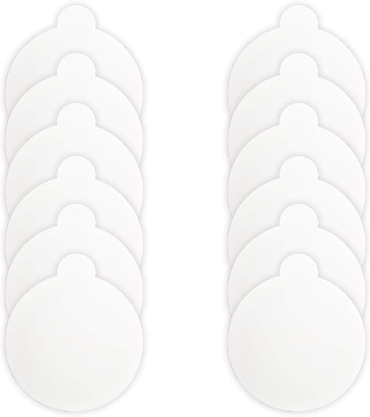 Mosquito Trap Sticky Refillable Glue Boards 12 Pack, 4.13" Fits Most Models Indoor Mosquito Killer Lamp