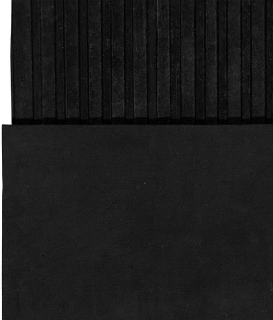 Ottomanson Waterproof Boot Tray Rubber Shoe Mat with Raised Edges, Heavy Duty Non Slip All Weather Entryway Mat for Shoes and Pets, Indoor Outdoor Use, 18" x 28"