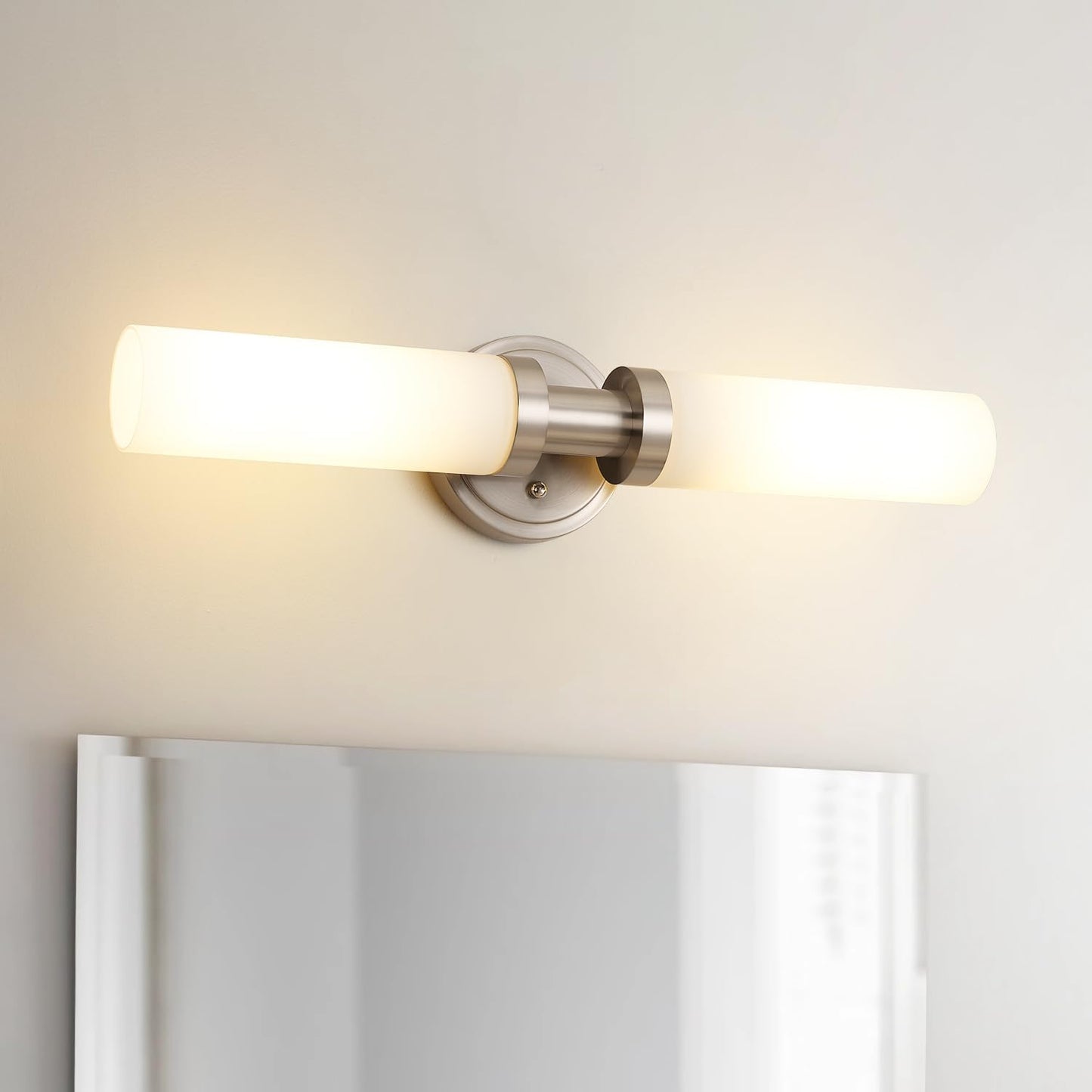 SANTOSTOCK Gold Battery Operated Wall Sconce Set of 2, 12000mAh Rechargeable Wall Lights with Remote Control, Wireless Dimmable Wall Lamps for Bedroom Living Room Bathroom Hallway Stairwell